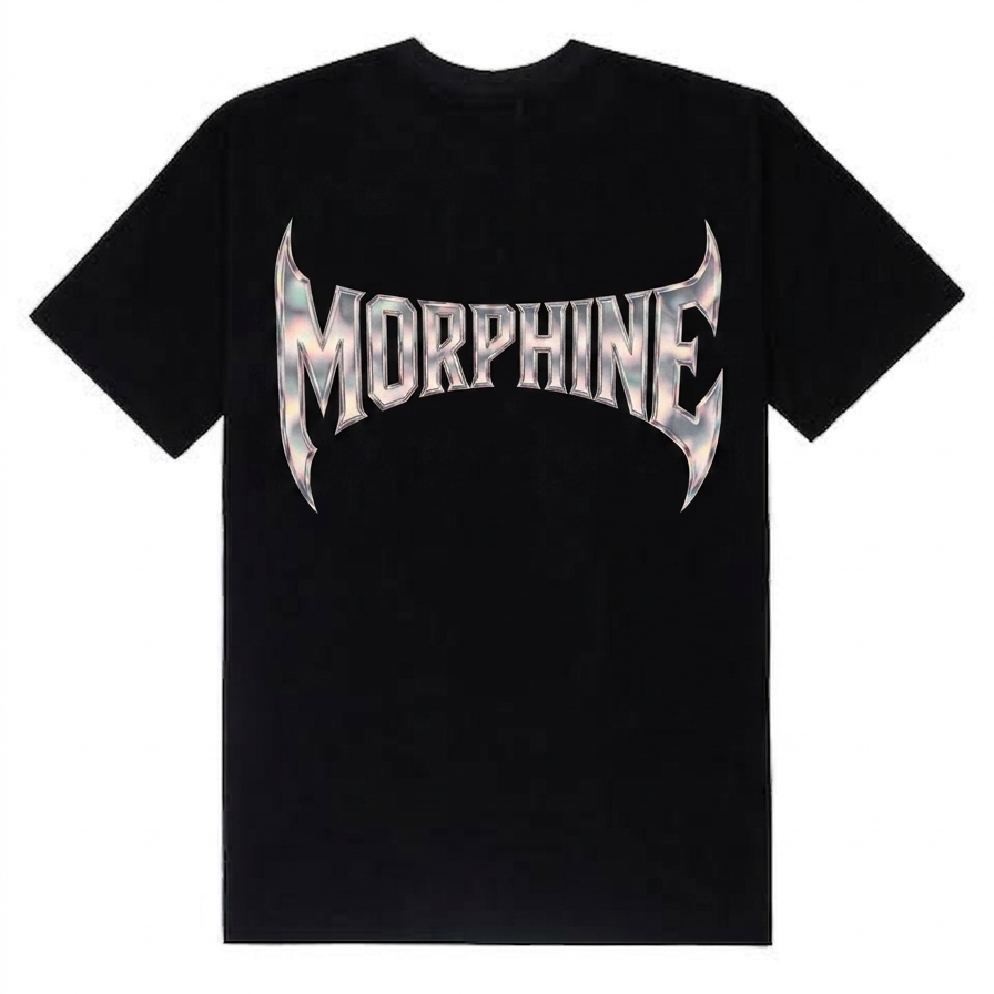 Camiseta Preta "Supermetal"