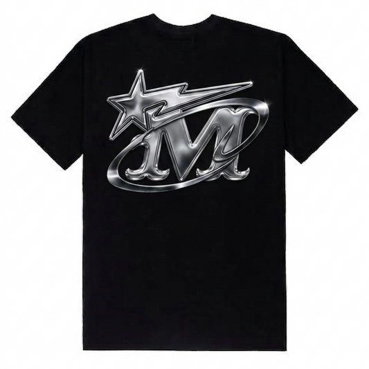 Camiseta Preta "Chrome"
